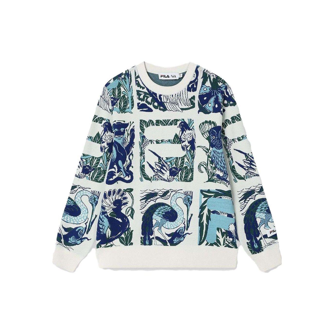 

Fila Модный Повседневный Удобный Пуловер С Длинным Рукавом Мужской свитер F11M418401F-ZA