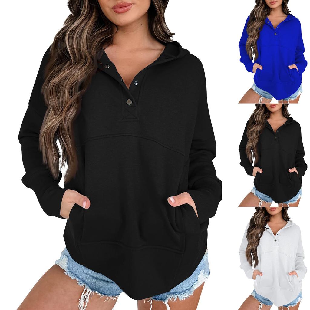 Womens Oversized Hoodies Fleece Sweatshirts Long Sleeve Sweaters Pullover Fall Clothes