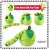 Multi-color 3D Printed Fruit Toy Cute and Silly Plastic Desktop Decorations  Desktop Decorations