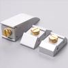 3 Pieces Handheld Sandpaper Clamp Holders Aluminum Alloy Polishing Grinding Tool for Woodworking Metal Finishing