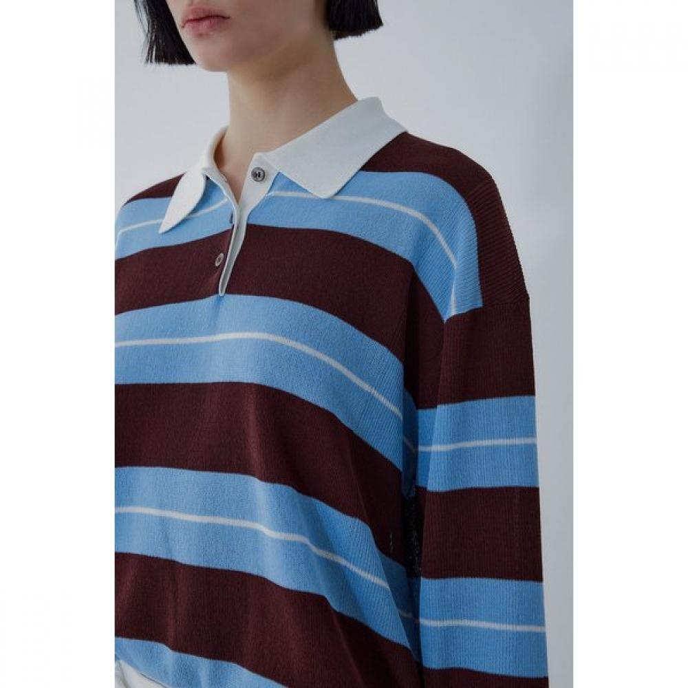 Vov Stripe Collar Knit 7156250001