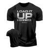 3D Printed Recover Fully Workout T-Shirt Funny Gym T-Shirt High Quality  Men's Short Sleeves Muscle Man Tough Guy T-Shirt