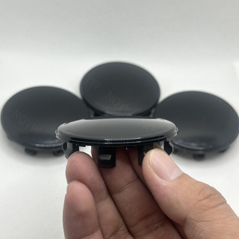 4 Teile/los 58mm Auto Rad Center Hub Cap Schwarz Kein Logo Radkappe Abdeckung Zubehör Für KIA Sportage Sorento Rio K5 Optima Für Hyundai