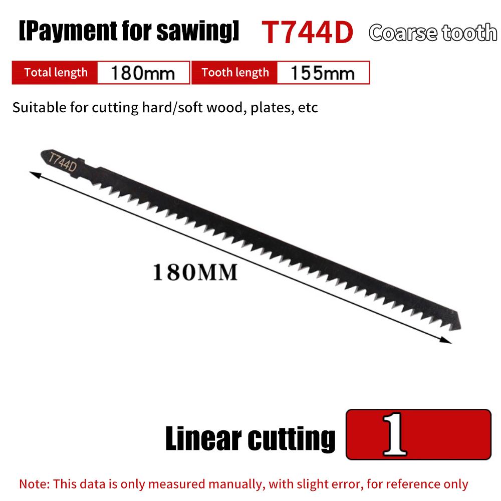 

Электрическая пила с удлиненными толстыми зубьями 250 мм Портативные инструменты и гаджеты Деревообрабатывающее криволинейное пильное полотно Электроинструмент Пила с мелкими зубьями