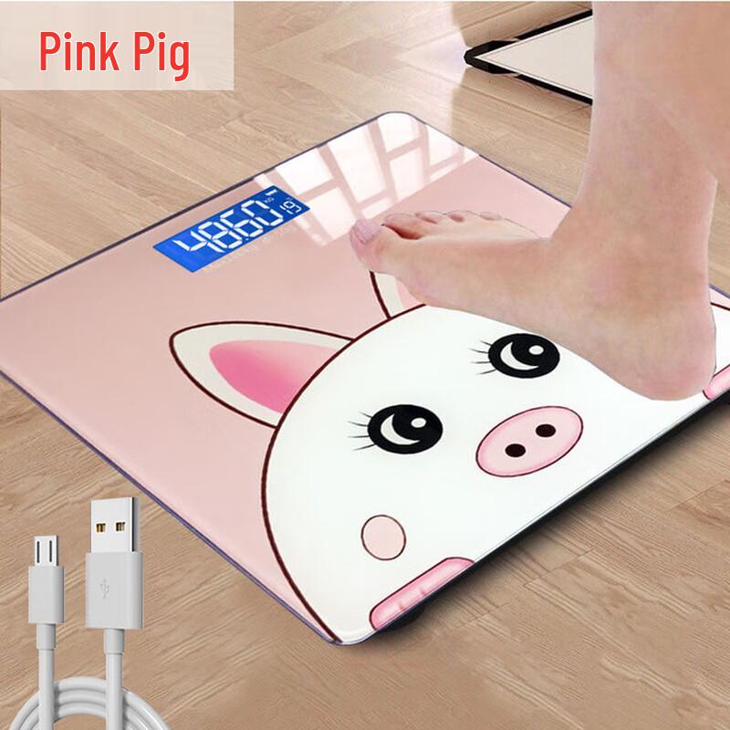 

Jinmiao Cartoon USB Rechargeable Smart Weight Scale