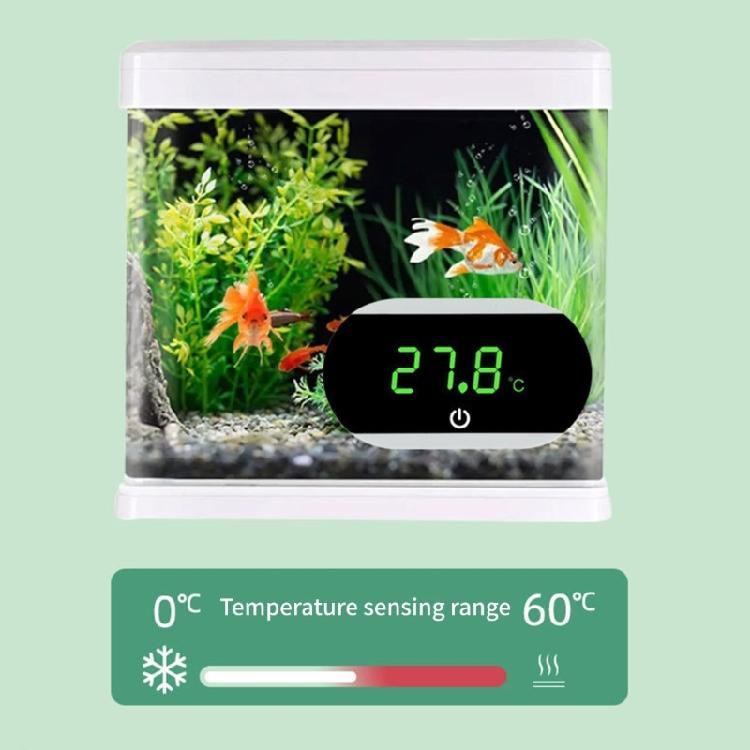 LED Fishtank Thermometers Small Size Water Temperature Accurate Easy to Install