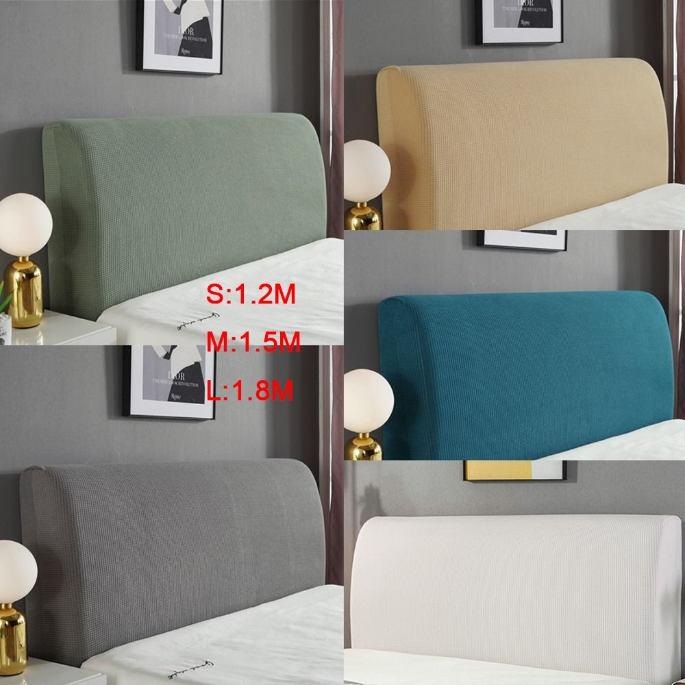 Elastic Bed Head Cover Anti-dust Protective Cover Washable Headboard Cover  Household