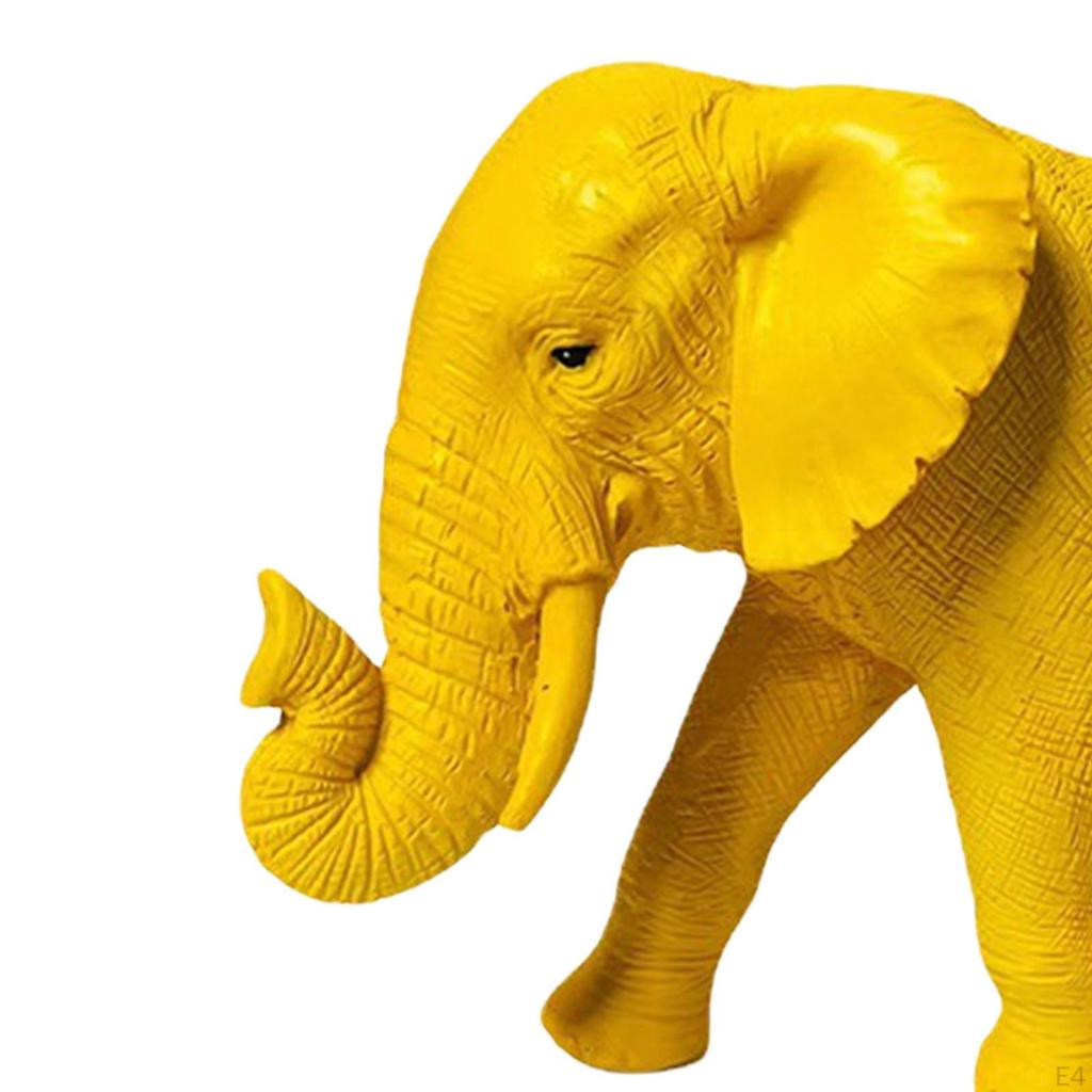 Artistic Elephant Sculpture for Living Room and Restaurant Display