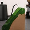 Filter Paper Rack Stylish Filtering Papers Stand Fan Shapes Filter Tissue Holder Napkins Dispenser for Coffee Lovers