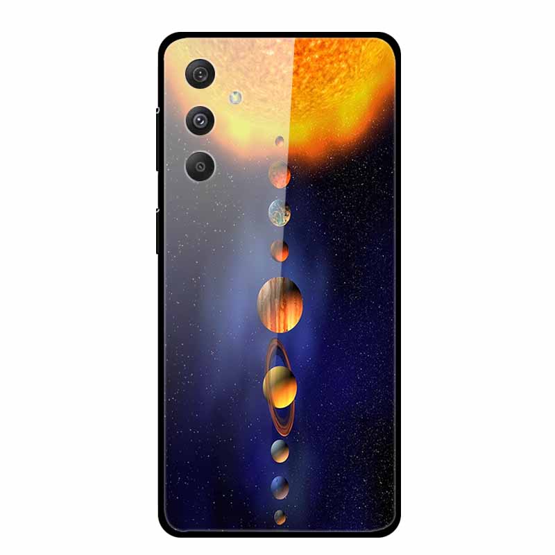 Tempered Glass Case For Samsung Galaxy S24 Plus Case Hard Glass Back Cover Soft Bumper For Samsung S24 Plus Phone Case S24Plus