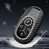 Carbon Style Abs Car Key Case Full Cover Fob For Geely Ex2 Geome Galaxy  Light Star Wishes Exploration Youth Version