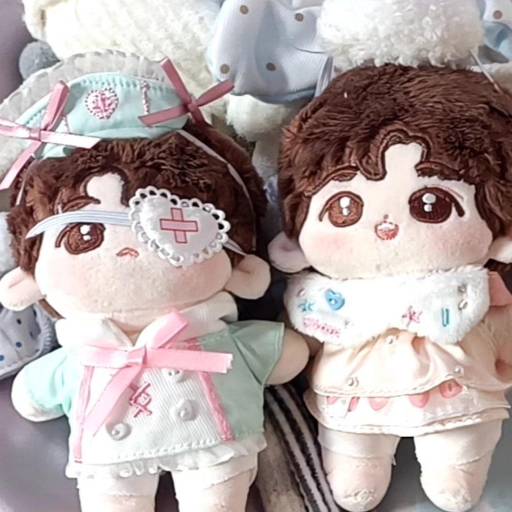 

Pretend Play Dolls Clothing Set Outfit Changing Doll Nurse Uniform 10CM Doll Clothes Replacement
