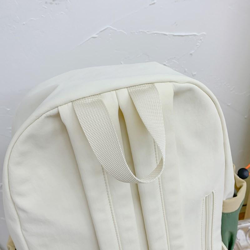 Backpack Student Schoolbag Women's Large Capacity Nylon Backpack