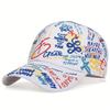 Fashion Graffiti Printing Baseball Cap Outdoor Cotton Casquatte Hat Men Women Summer Sun Hats Adjustable Hip Hop Caps Gorras