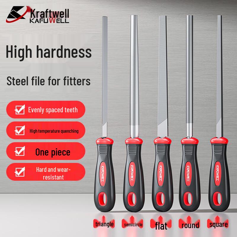 Kaful 5-Piece Steel File Set