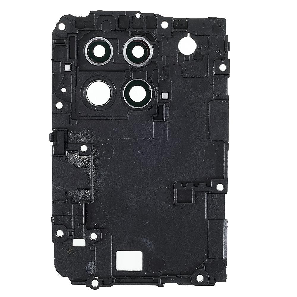 For Huawei P40 lite 4G OEM Rear Camera Lens Ring Cover+Motherboard Shield Cover (without Logo)