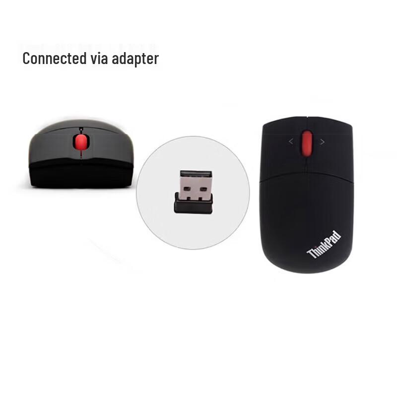 Lenovo Classic Red Dot Wireless Mouse