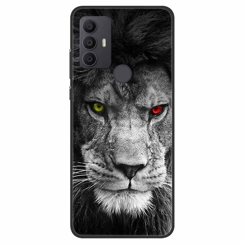 For TCL 30 SE Case 305 306 Soft Silicone Cool Cartoon coque For TCL 306 305 Back Cover Para TCL 30SE Cases Fashion TPU Fundas
