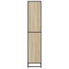 Bookshelf Sonoma Oak Finish 80.5 x 35 x 170.5 cm Engineered Wood