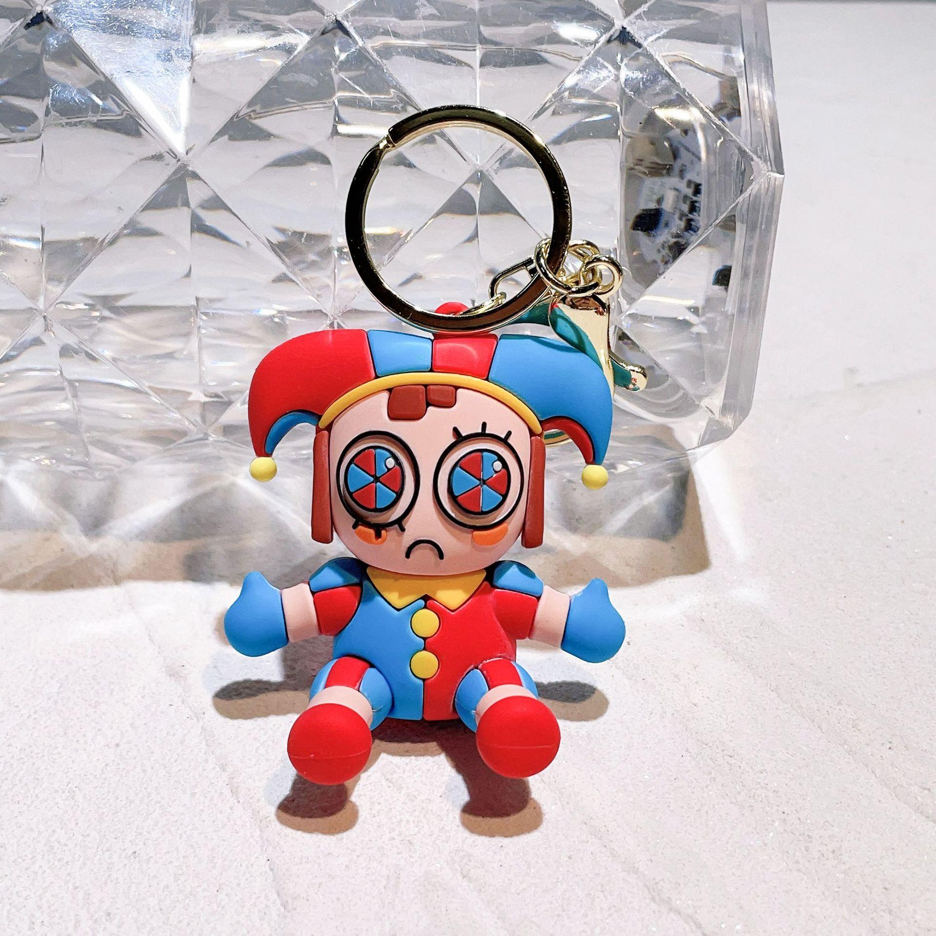 Cartoon High-Standard The Superior-Grade Amazing High-Standard Digital High-Standard Circus High-Standard Figureure High-Standard Keychain