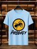 2026 New Cotton Tshirt Cartoon Ant Vintage Print Crew Neck Casual Short Sleeve