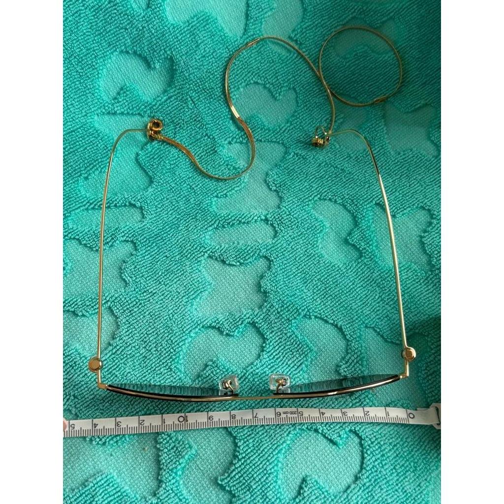 Used FENDI sunglasses with chain gold