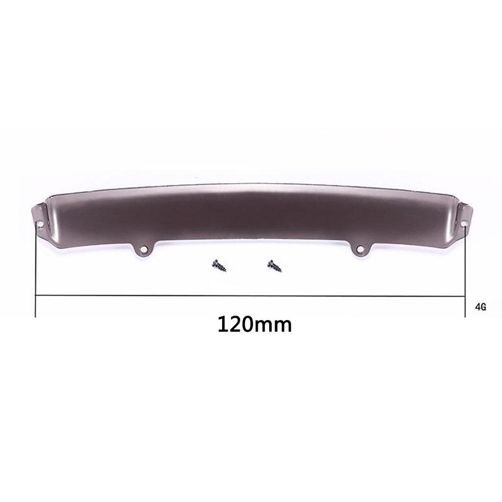 WPL D12 1/10 RC Car Upgrade Parts Metal Roll Cage Roof Light Battary Box Bottom Protection Plate Accessories