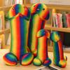 30-90cm Full Size Cute Flesh-colored Penis Plush Toy Pillow Sexy Soft Toy Stuffed Funny Cushion Simulation Lovely Gift For Girls
