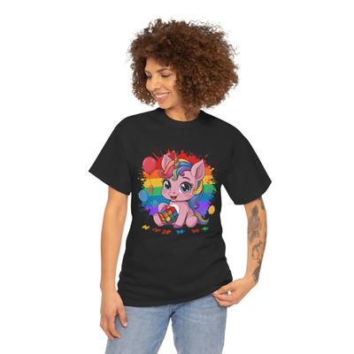 Cute Autism Unicorn Puzzle T-Shirt | Cryptozoology T-Shirt | Cryptid Shirt