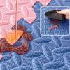 Thickened Foam Patchwork Mat Children's Tatami Crawling Pad Water Absorbent Dirt Resistant Carpet Bedroom Bedside Puzzle Floor