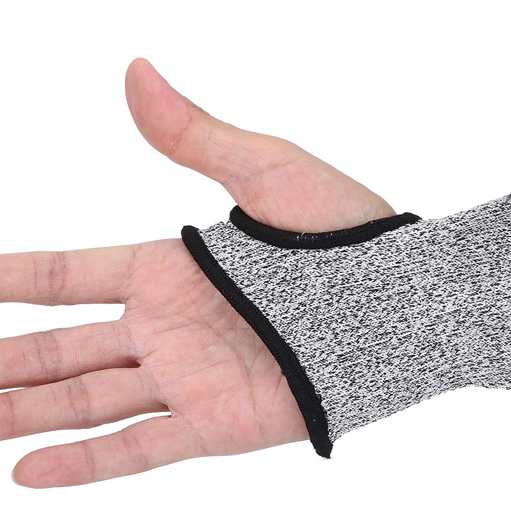 Cut Resistant Ive Arm Sleeve Wrist Guard Glove for Clambing Hunting
