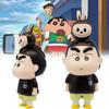 Adorable Crayon Shin Chan Labubu Figurine Perfect For Collectors And Fans Alike