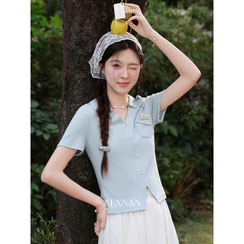 Women s Slim-Fit V-Neck Short Sleeve T-Shirt S