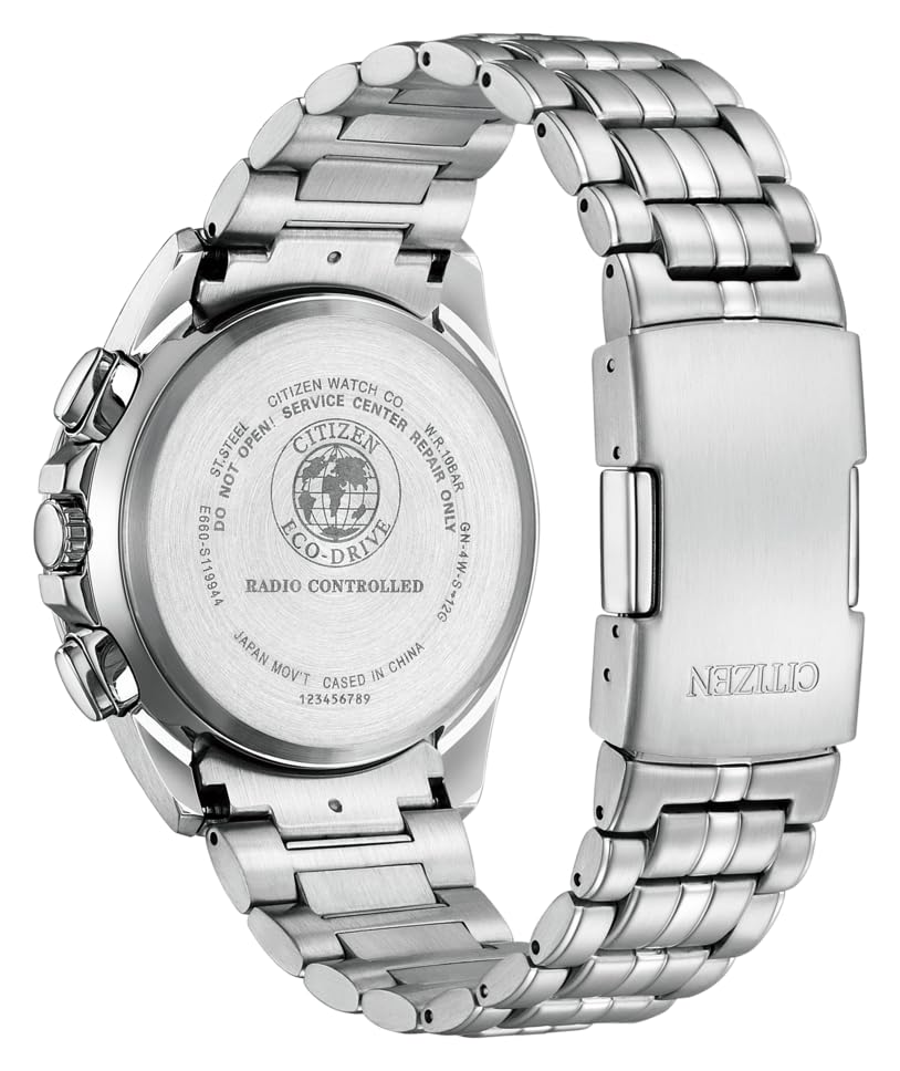 Citizen Collection Watch Citizen Gift Solar Watch [CITIZEN] Eco-Drive Radio-Controlled (Silver/Business/Waterproof/Men's) CB5870-91L Radio-Controlled