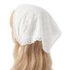 Leichter Floral Dreiecksschal Koreanischer Stil Kopftuch Vintage Halstuch Weich Atmungsaktiv Frühling Sommer Bandana Sonnenschutz