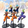 Exquisite Dragon Ball Z Super Saiyan Goku And Gohan Battle Model Anime Figurine Set