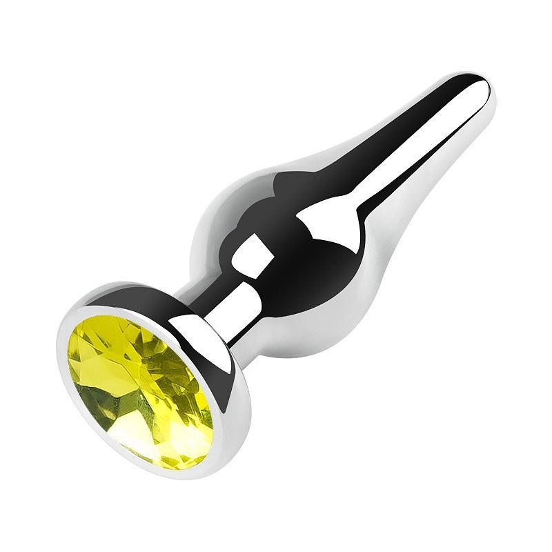 Metal Anal Sex Toys Trainer Jeweled Ass Anus Butt Plugs Anal Plug Butplug Aluminum Alloy Prostate Massage Unisex Sex Toy