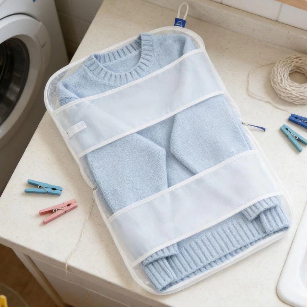 Fine Mesh Mesh Sweater Washing Bag Reusable Washing Machine Bag  for Knitted Wear