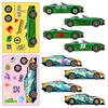 6 Pieces/package Racing Assembly Puzzle DIY Children's Puzzle Toy Stickers New Products Children's DIY Stickers