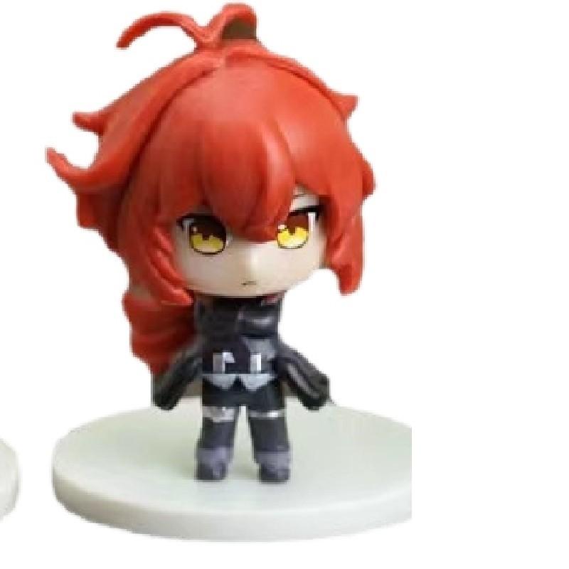 Genshin Impact Q Version Paimon Anime Figure 8cm Pvc Model Cute Doll Car Decoration Wholesale