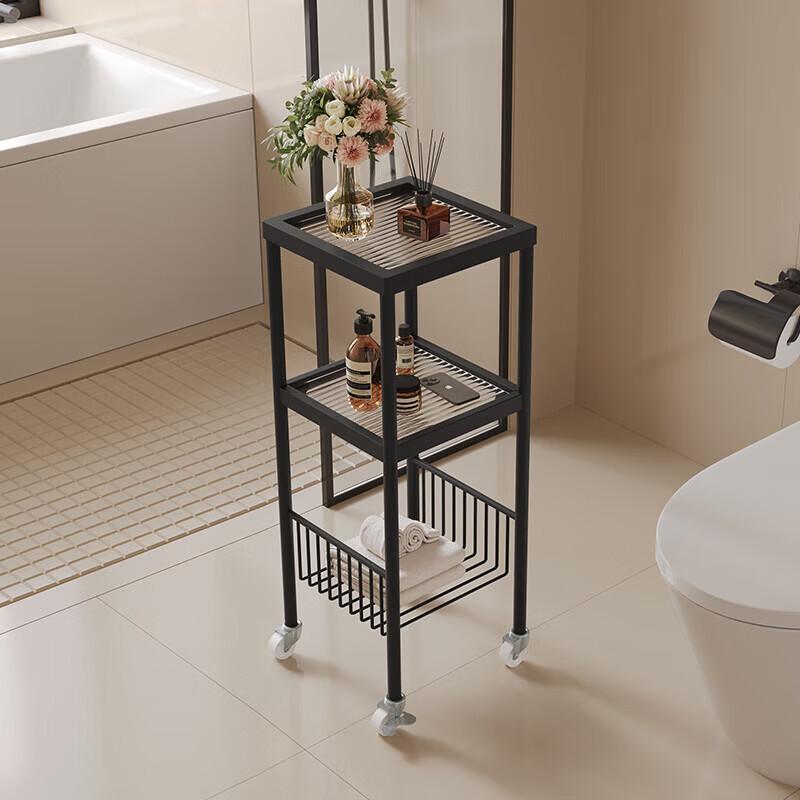 Передвижная полка для хранения в ванную
