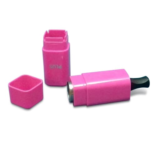 Plus Stamp Seal Name Cube Refill Ink Set of 3