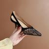 Sandals With Suede Upper For Elegant Spring And Summer Wear