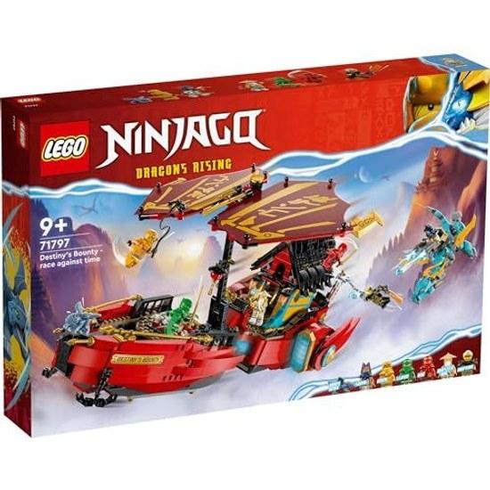 LEGO Ninjago Airship Bounty Toy Gift Birthday Block Christmas Boys Girls Children 9 Years Old 10 11 Elementary School Battle Robot 71797