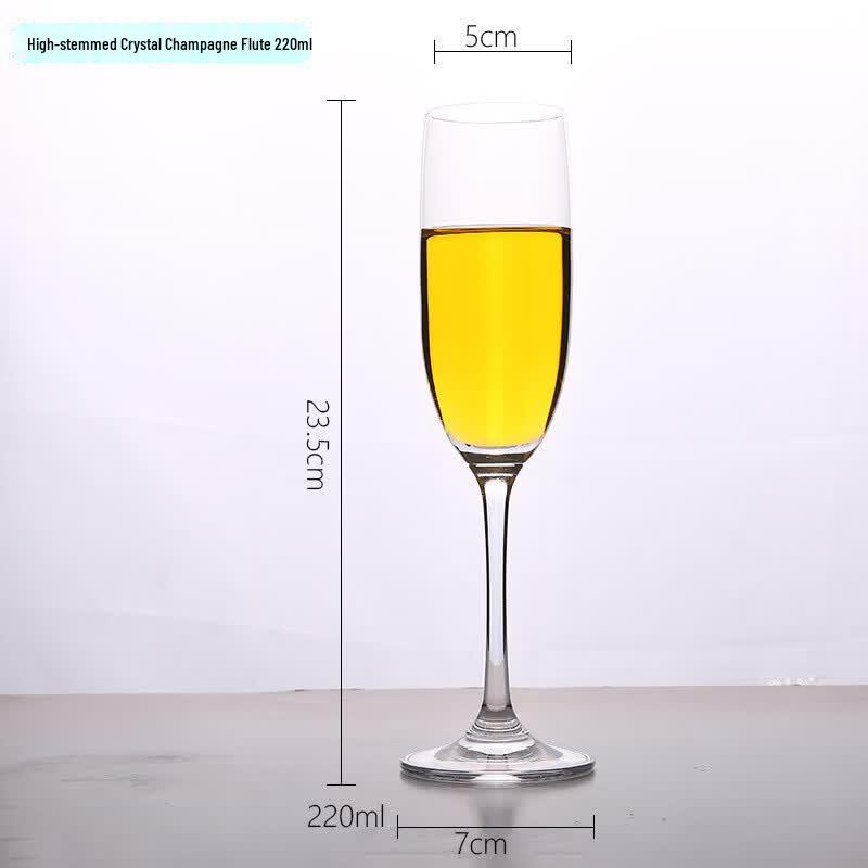 OLOEY Crystal Glass Wine & Cocktail Set (2-Pack)