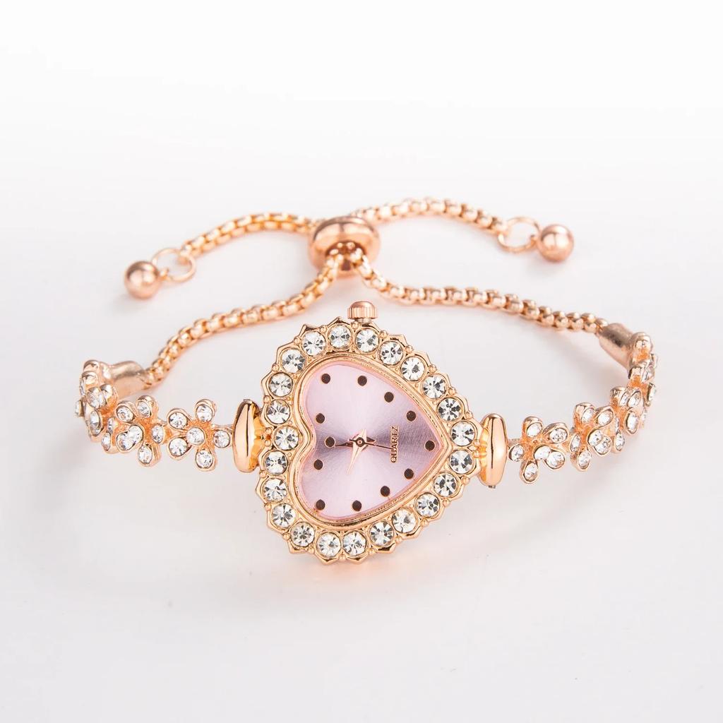 Luxury Crystal Women Bracelet Watches Top Brand Fashion Diamond Ladies Quartz Watch Steel Female Wristwatch Montre Femme