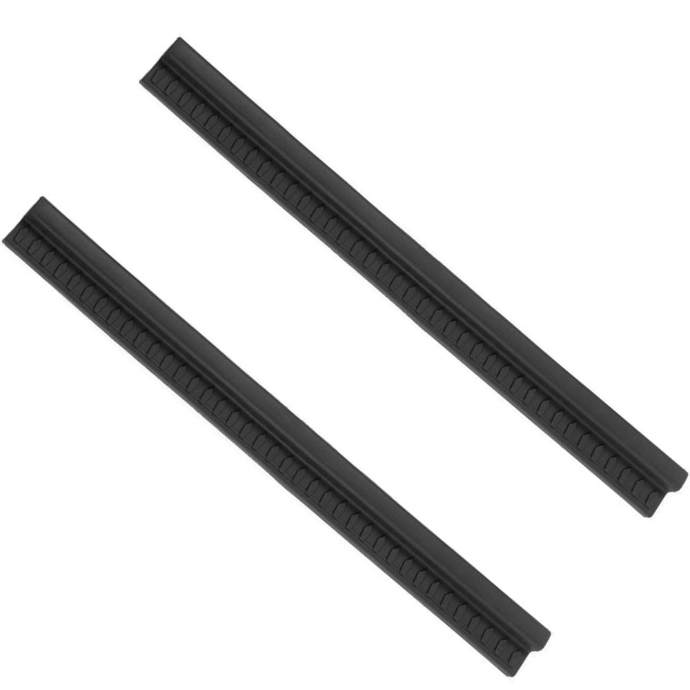 2pcs Car Door Sill Scuff Plate Entry Guard Trim Stickers Styling Mouldings for Jeep Wrangler TJ 1997-2006 2-Door Accessories