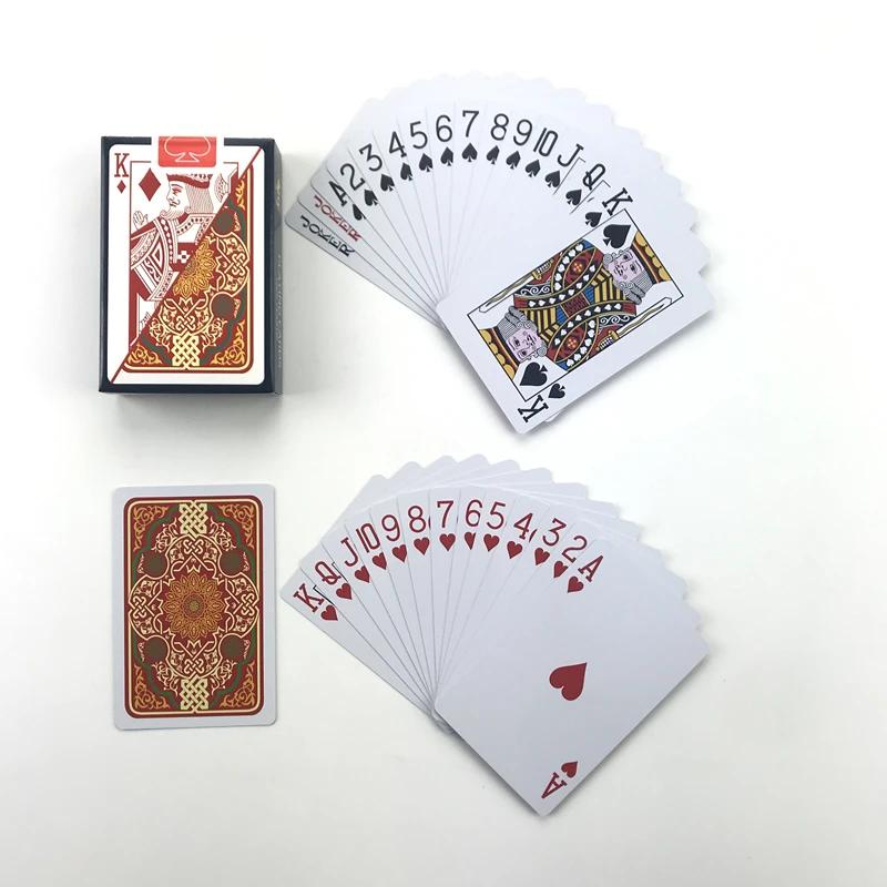 Waterproof PVC Polka Dot Playing Cards - Washable Adult Christmas Gift for Party Bar Family Gatherings Magic Tricks Props Funny