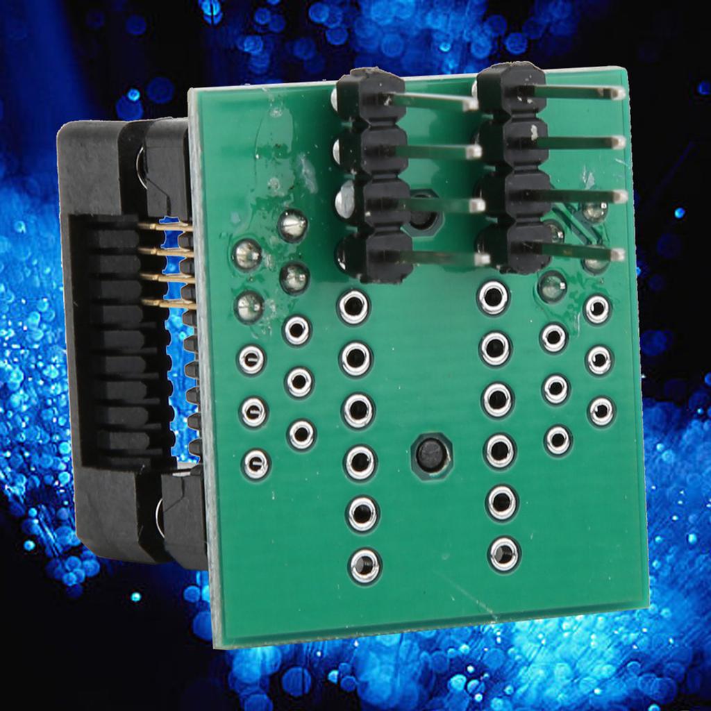 Adapter Socket Converter Module SOP8 to DIP8 Electronic Components 200 Celsius150
