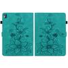 Per Nokia T10 Custodia per Tablet in Pelle PU con Squisito Design Floreale Goffrato